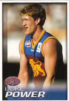 2005 Select Herald Sun AFL #22 Luke Power Front